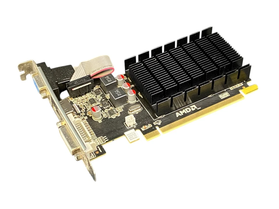 VisionTek AMD Radeon 5450 2GB PC2 2GB DDR3 PCIe Graphics Card - Image 3 of 4