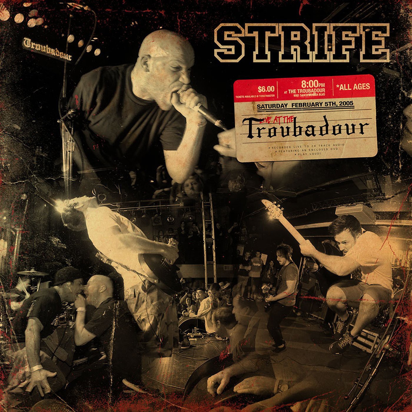 Альбом Strife Live at the Troubadour (CD) с DVD