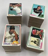 1978 Topps Baseball - Near Complete Set 658/726 Exmt Partial Missing Stars