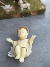 VTG Baby Jesus (only)for placement in manger in nativity scene 2" Molded Plastic — photo 2