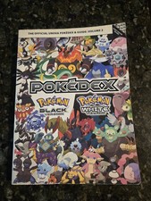 Pokemon Black  White Pokedex Vol 2 Strategy Guide Book DS No Poster Nintendo