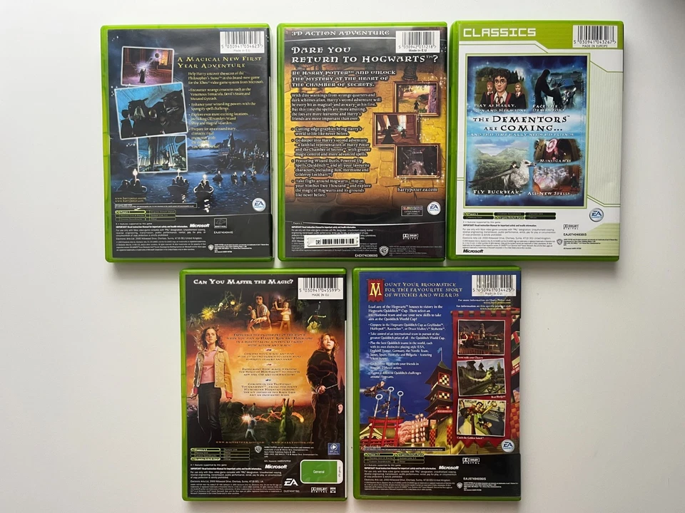 Harry Potter Games (Microsoft Original Xbox) [Mostly Complete - Good Condition] - image 2 of 4