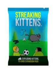Streaking Kittens Expansion Set - A Russian Roulette Card Game for Adults, Teens