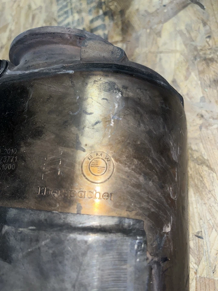 09-11 BMW E90 335d M57 Diesel Colector de escape Tubo de bajada DPF Original Fabricante Original Foto 4 de 4