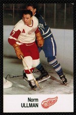 1988-89 Esso NHL All-Star Collection Norm Ullman Detroit Red Wings