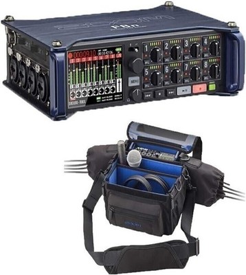 Zoom F8n MultiTrack Field Recorder + PCF-8n Protective Case for F8n,F8 and F4