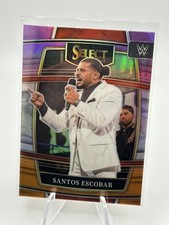 2022 Panini WWE - Purple and Orange Prizms - #76 Santos Escobar