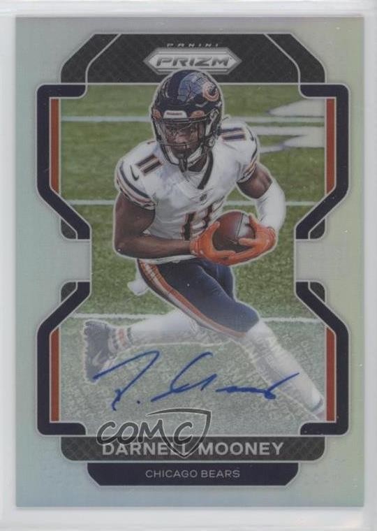 2021 Panini Prizm Silver Prizm Auto Darnell Mooney #157 Auto 0su2