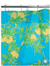 Lilly Pulitzer Lemon Juice Stand Shower Curta...