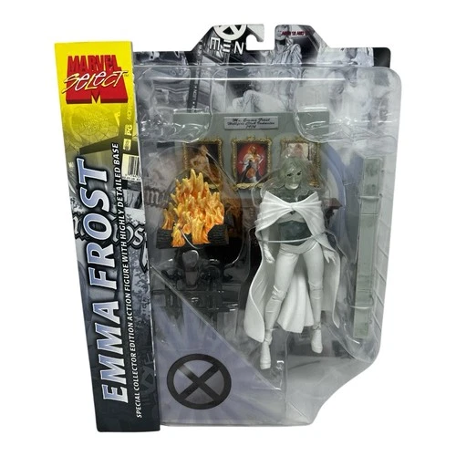 Diamond Select Marvel X-Men EMMA FROST White Queen VARIANT Action Figure Vintage