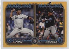 2024 Update Rookie Combo Gold Rainbow Foil Jhonny Pereda Emmanuel Ramirez 0b3