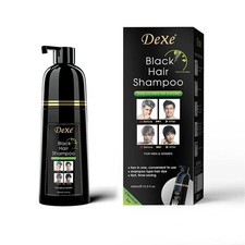 Dexe Hair Dye Shampoo 14.1 Fl Oz Gray Hair Coverage Black Hair Dye Hair Color...