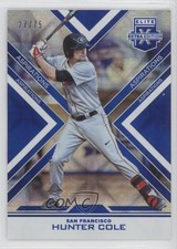 2016 Panini Elite Extra Edition Aspirations Blue 27/75 Hunter Cole #141 0b0