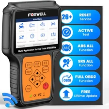 Foxwell NT650 Elite Bidirectional ABS SRS Engine Diagnostic Scanner Oil Reset