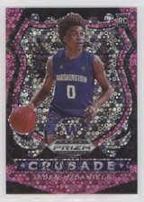 2020 Panini Prizm Draft Picks Crusade Fast Break Pink 22/25 Jaden McDaniels 0c3