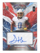 Wild Card 2023 American Metallix Daiyan Henley Autograph 1/1 Los Angeles Rookie. rookie card picture