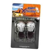 3157 3057 3357 3457 Silver Chrome Amber Bulb - Pack Of 2