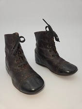 ANTIQUE CHILD'S VICTORIAN HIGH TOP BOOTS