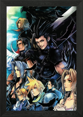 Final Fantasy Framed Wall Art Poster Canvas Print Picture