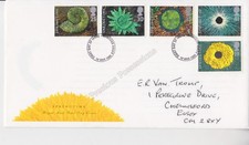 GB ROYAL MAIL FDC FIRST DAY COVER 1995 SPRINGTIME STAMP SET ESSEX HANDWRITTEN