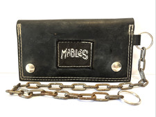 Vintage 90&rsquo;s Rubber Snowboard Skate Chained Wallet Aunt Mable&rsquo;s Grunge Goth