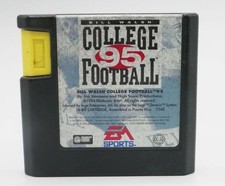 Bill Walsh College Football 95 (Sega Genesis, 1994) Cart Only. Cleaned and Test
