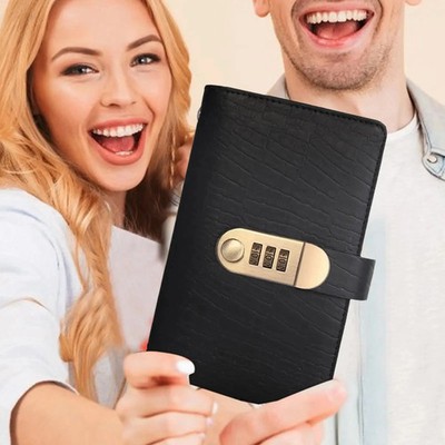 Cash Saving Money Challenge Book with Password Lock 