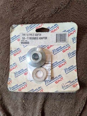 United Abrasives SAIT 95055 Type 1 & Type 27 Reusable Adapter 5/8'' - 11