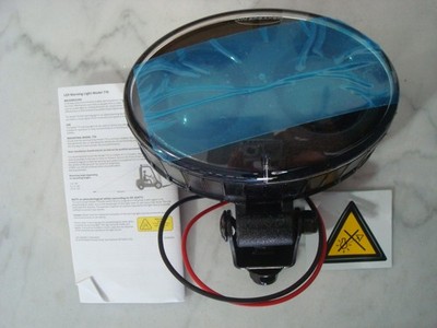 JW Speaker, 770B-12-110V, LED Blue Spot Light, w/ Harness (#1706311)