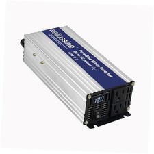 1000W Pure Sine Wave Inverter-12V DC to 110V 120V AC Power 1000W 12V Silver
