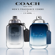 Coach Blue  New York Men EDT 60ml Duo