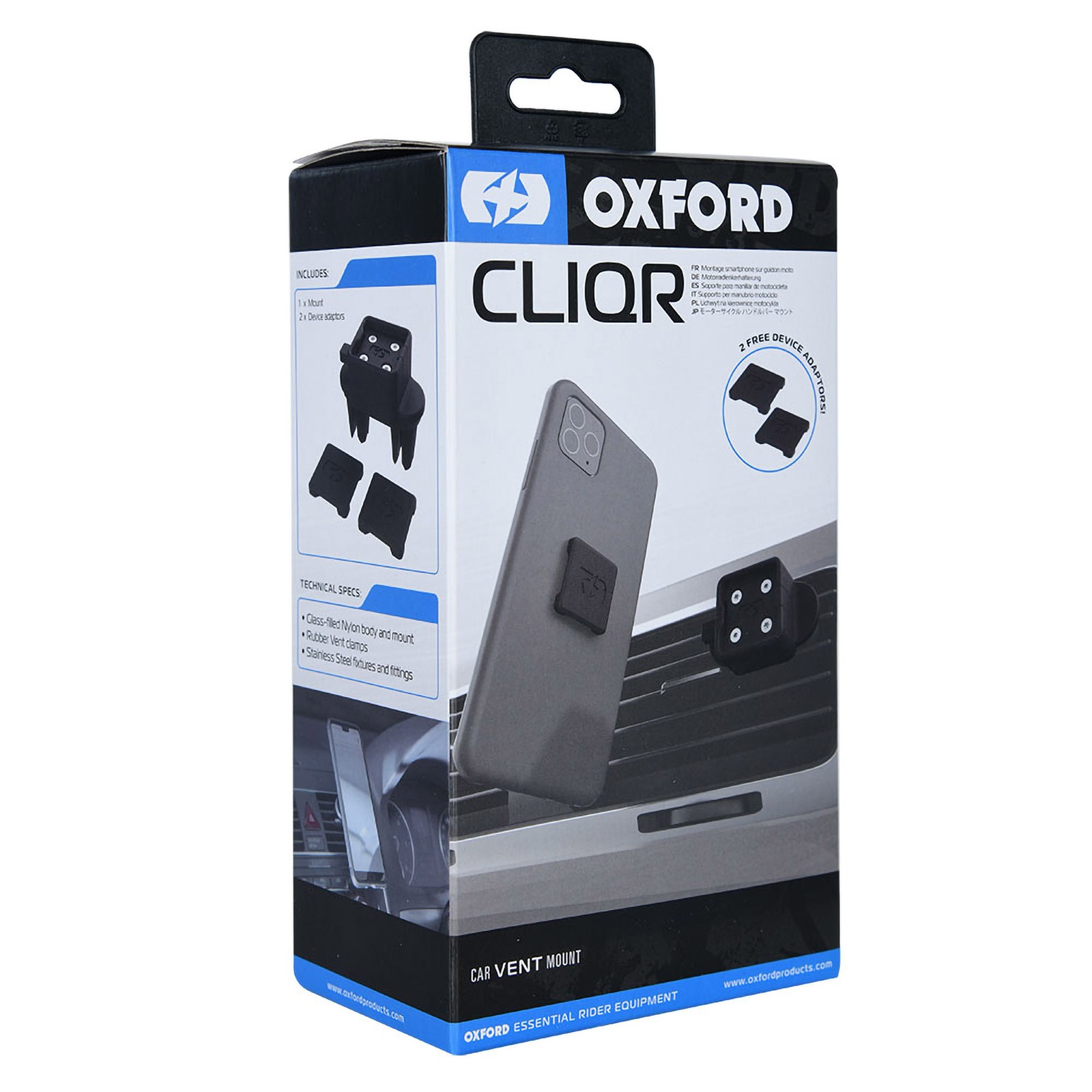 Oxford CLIQR Car Vents Mount System