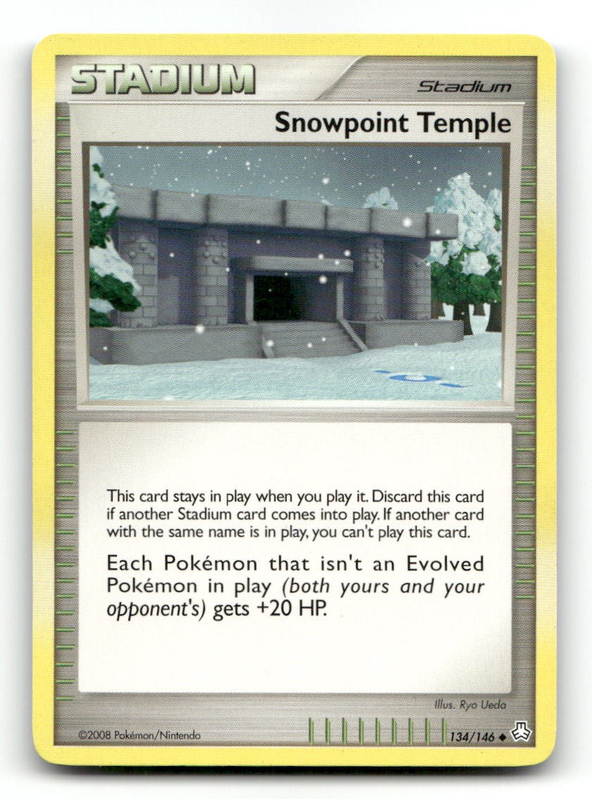 Snowpoint Temple 134/146 Uncommon Legends Awakened Pokemon LP