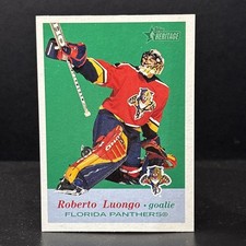 2001-02 Topps Heritage Roberto Luongo Florida Panthers #32