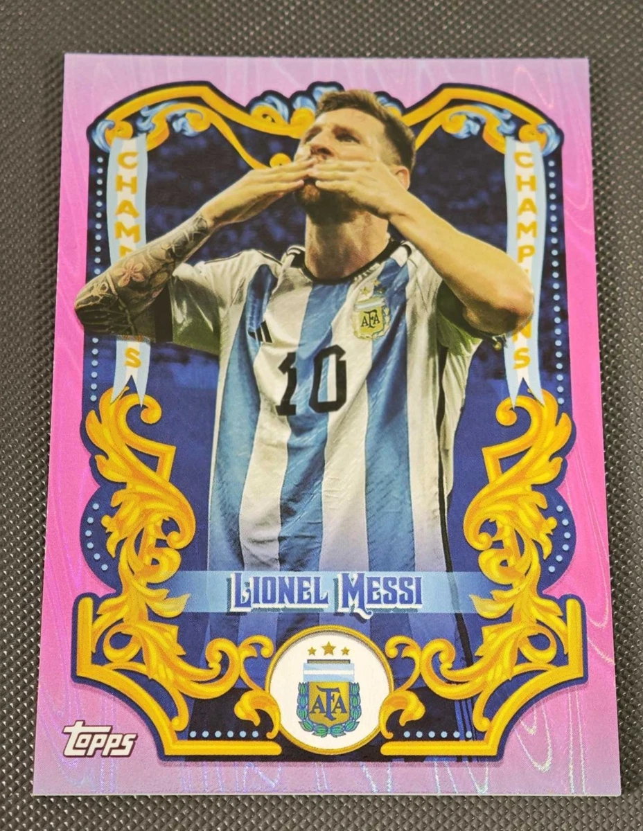 2023 Topps Argentina Fileteado - Lionel Messi #CH-9 for sale | eBay