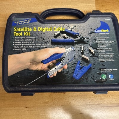 DataShark Satellite & Digital Cable Tool Kit - #70019 Little Used