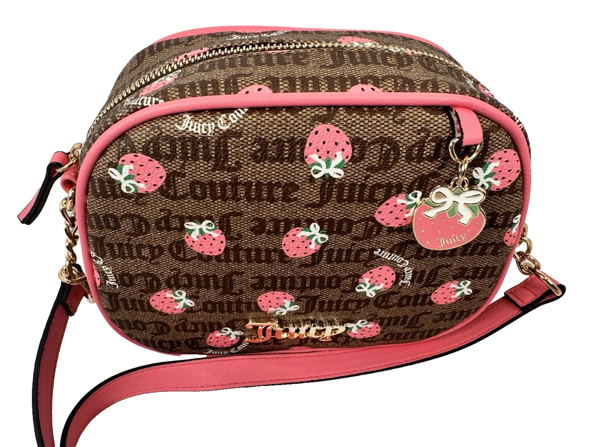 Juicy Couture Berry Sweet Strawberry Camera Crossbody Bag NWT | eBay