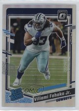 2023 Panini Donruss Optic Rated Rookie Holo Prizm Viliami Fehoko Jr #229 17wu