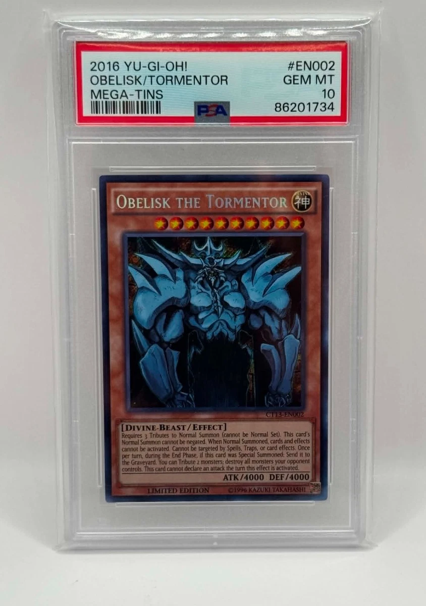 Obelisk The Tormentor Yu-Gi-Oh! TCG Professional Sports