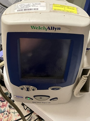 #ad Welch Allyn Spot Lxi Vital Signs Monitor 45NTO SpO2 NIBP Temp w Accessories $324.95