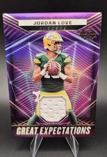 2023 Panini Illusions Jordan Love #GE-JLO Great Expectations  (MEM) Packers 