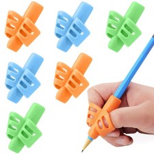 6 PCS Pencils Grips For Kids Handwriting Posture Correction Training Writing Aid