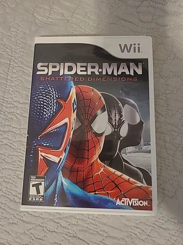 Nintendo Wii Spider-Man Shattered Dimensions CIB Complete With Disc Manual Case