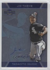 2007 Topps Co-Signers Silver Blue /150 Jim Thome Tadahito Iguchi #91 HOF 6f8