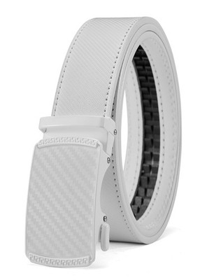 Mens Leather Ratchet Belt 35mm Customizable Fit Effortless Style Waist Belt