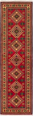 2'8'' x 9'7'' Vintage Hand-knotted Runner Rug Traditional Oriental Wool Carpet