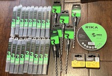 Job Lot of Drill Bits -  New Rika & Dart - Masonry, Concrete And Steel