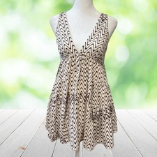 URBAN OUTFITTERS Babydoll Mini Dress Womens Small Backless Summer Festival Boho