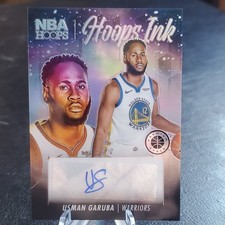 Panini 2023-24 Hoops Premium Stock Usman Garuba Warriors Ink Auto Prizm #HI-GAR