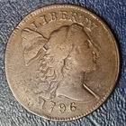 Photo of a 1796-P Large Cent from an eBay listing that sold on Jul 7, 2026